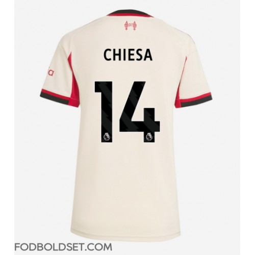 Liverpool Federico Chiesa #14 Udebanetrøje Dame 2025-26 Kortærmet